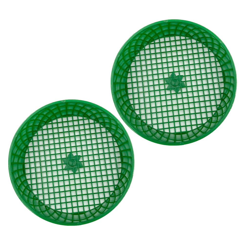 Gardening Tools Green - 2Pcs Garden Soil Sifter 6 Inch