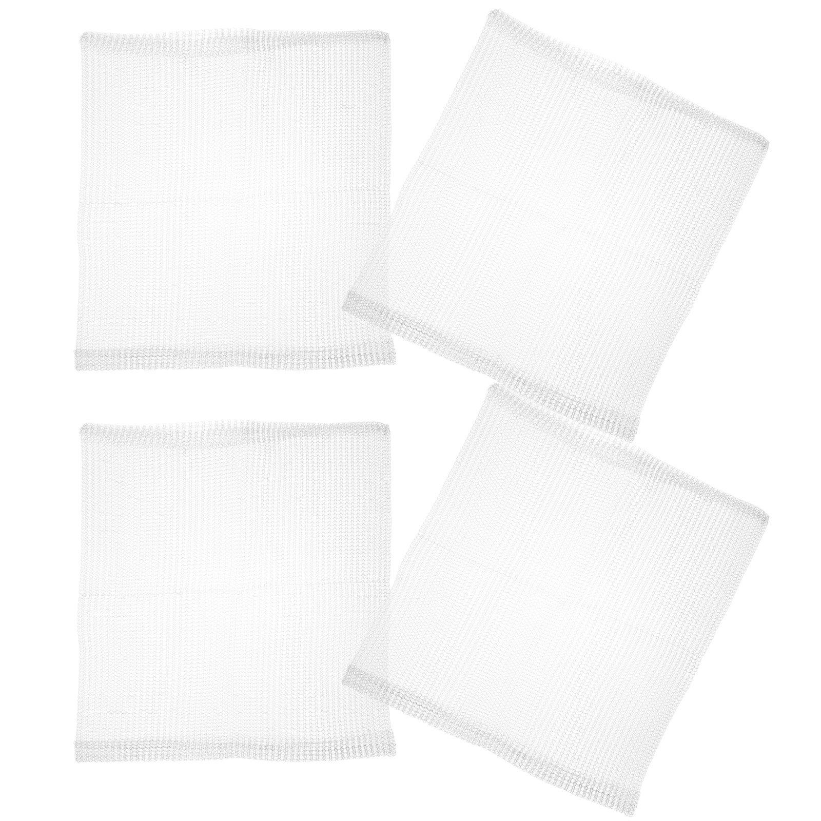Garden Netting Cover - 4Pcs Stainless Steel Metal Mesh Bag