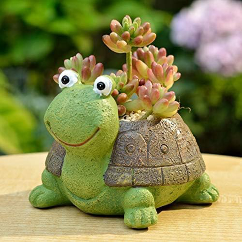 Gardening Tools Cute - Cute Turtle Planter Succulent Bonsai Cactus