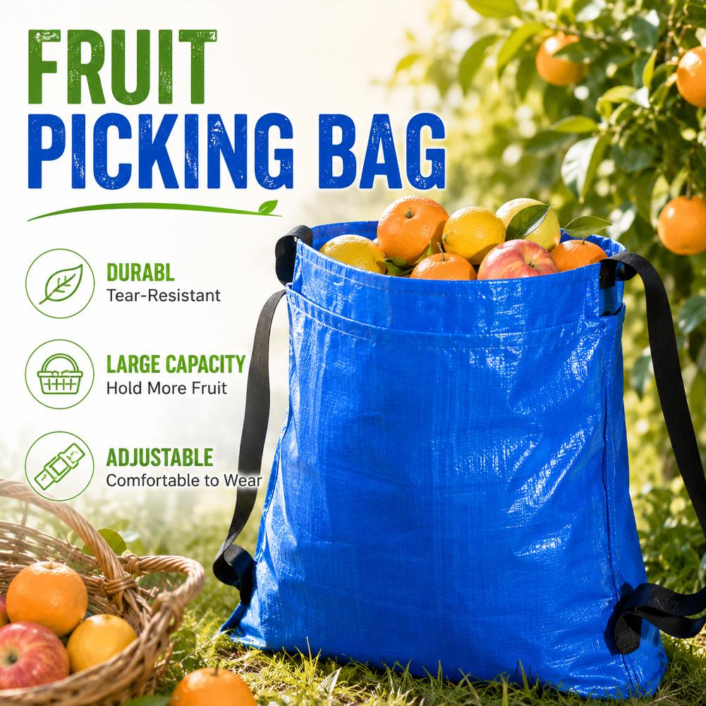 Grow Bags - Garden Fruit Picking Bag and Mushroom