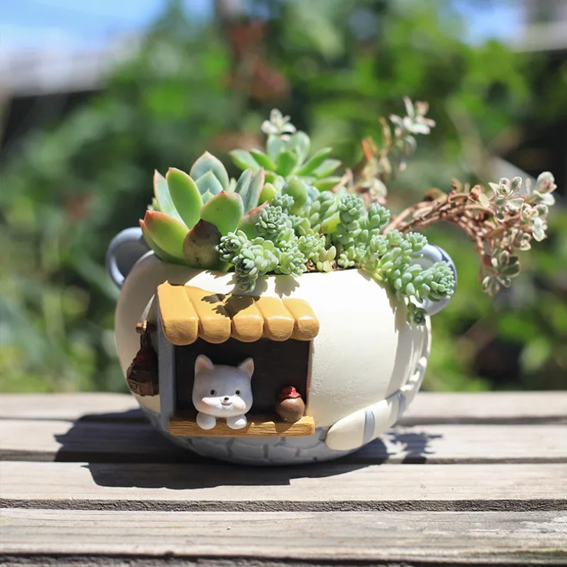 Gardening Tools Cute - Small Flower Pot Creative Cute Pet
