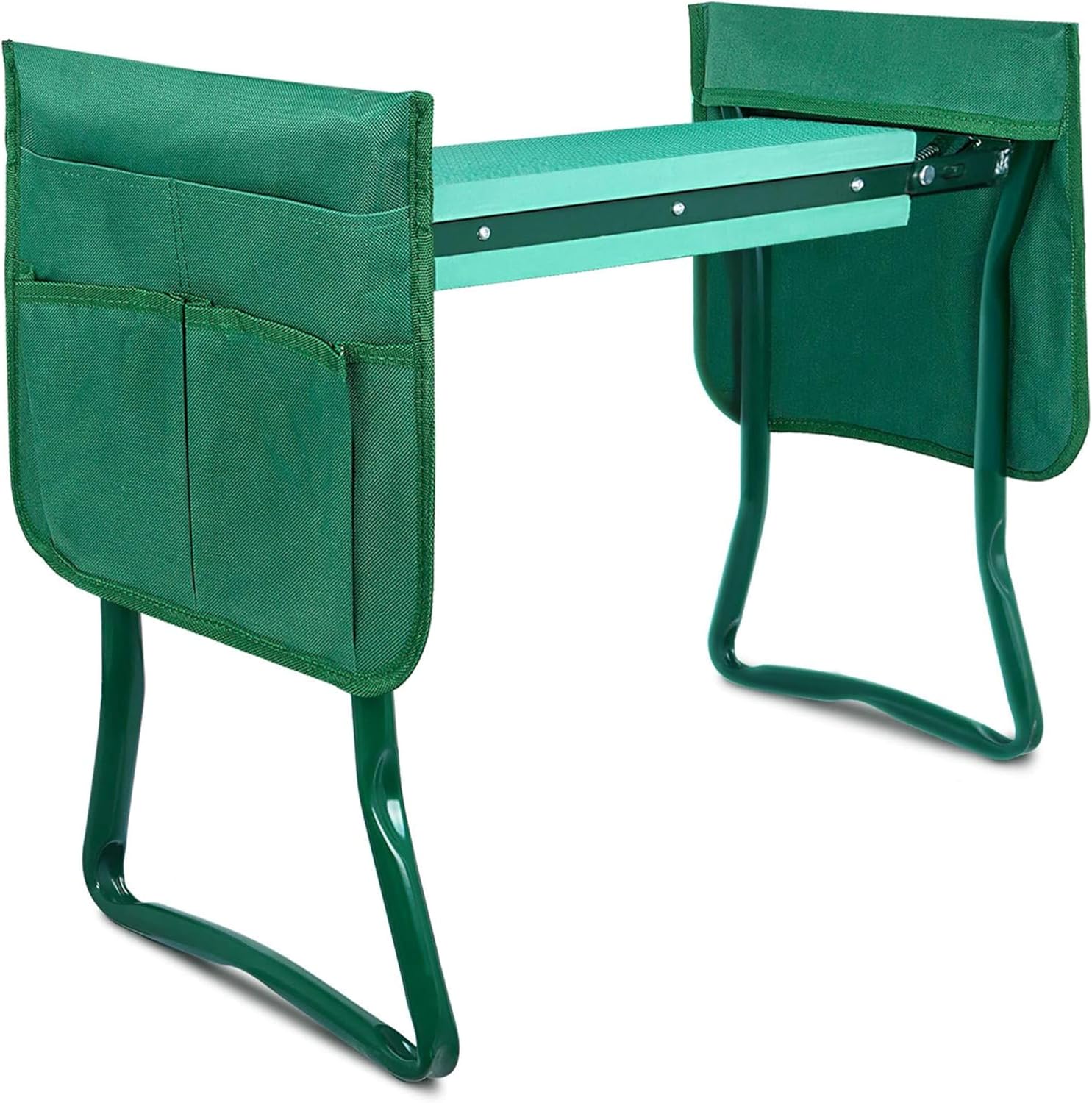 Gardening Tools Green - Foldable Garden Kneeler & Seat with