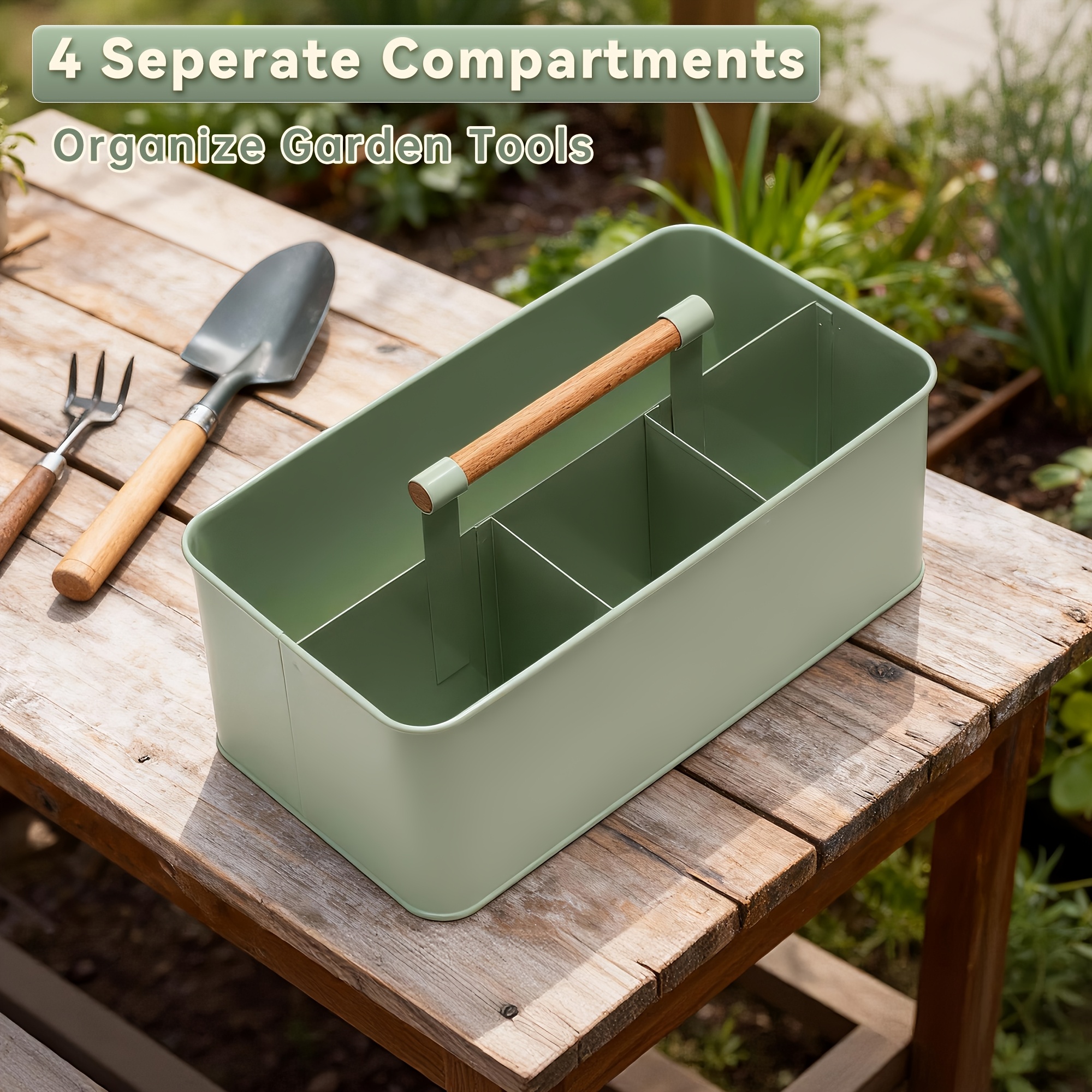 Gardening Tool Set with Basket - огляд і ціна Gardening Tools Basket