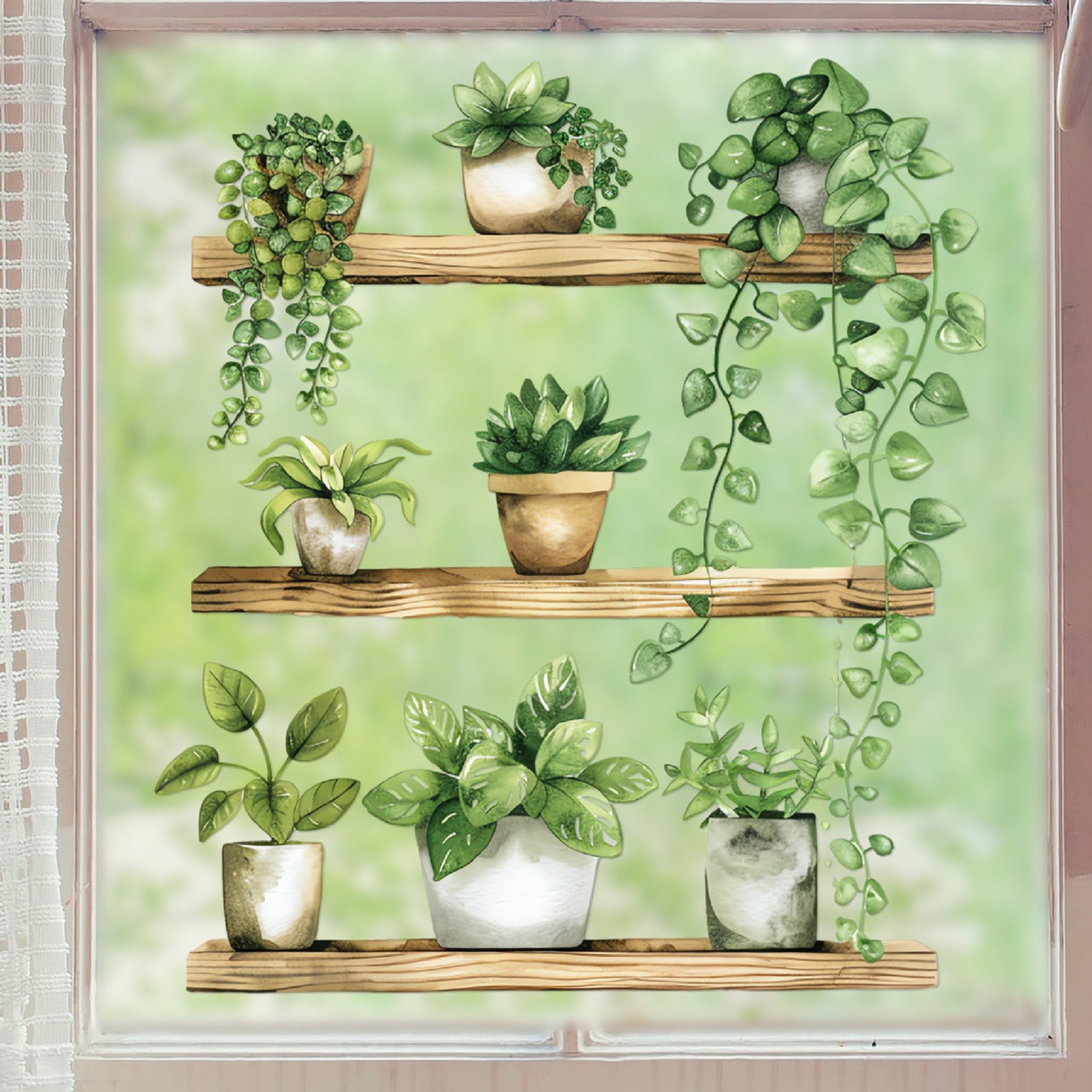 1pc Green Plant Potted Cute Ca - огляд і ціна Gardening Tools Cute