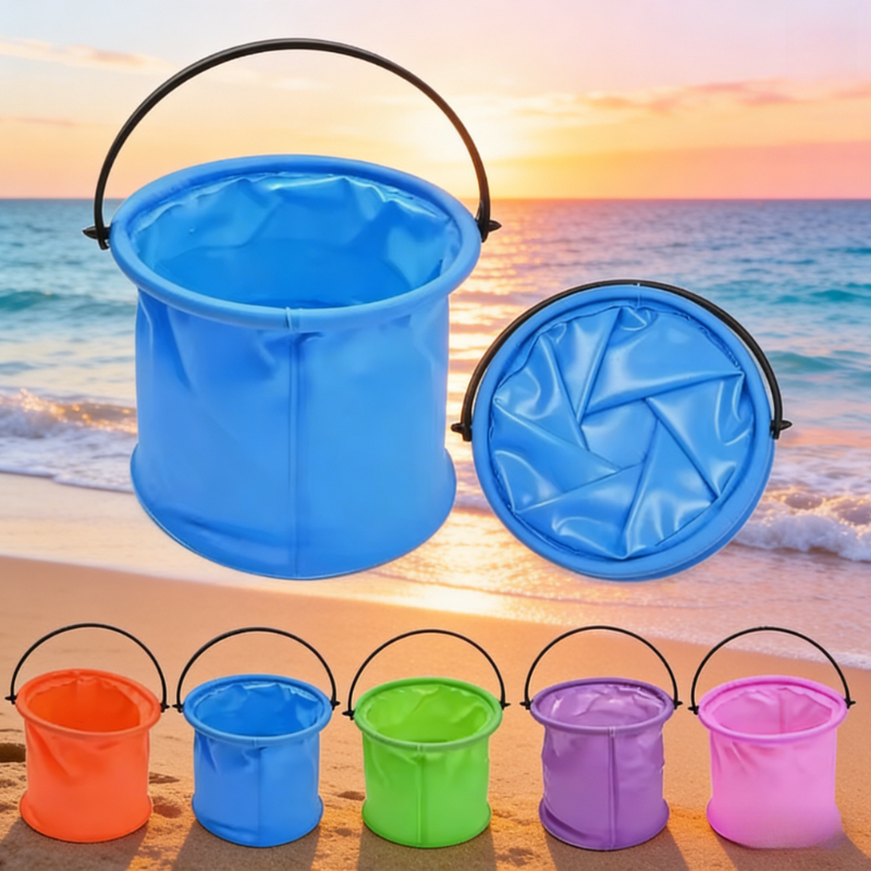 Beach Sand Bucket Toy  Collaps - огляд і ціна Gardening Tools Kids Set