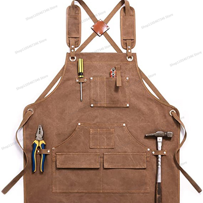 For Thickened Canvas Apron Cus - огляд і ціна Gardening Tools Logo