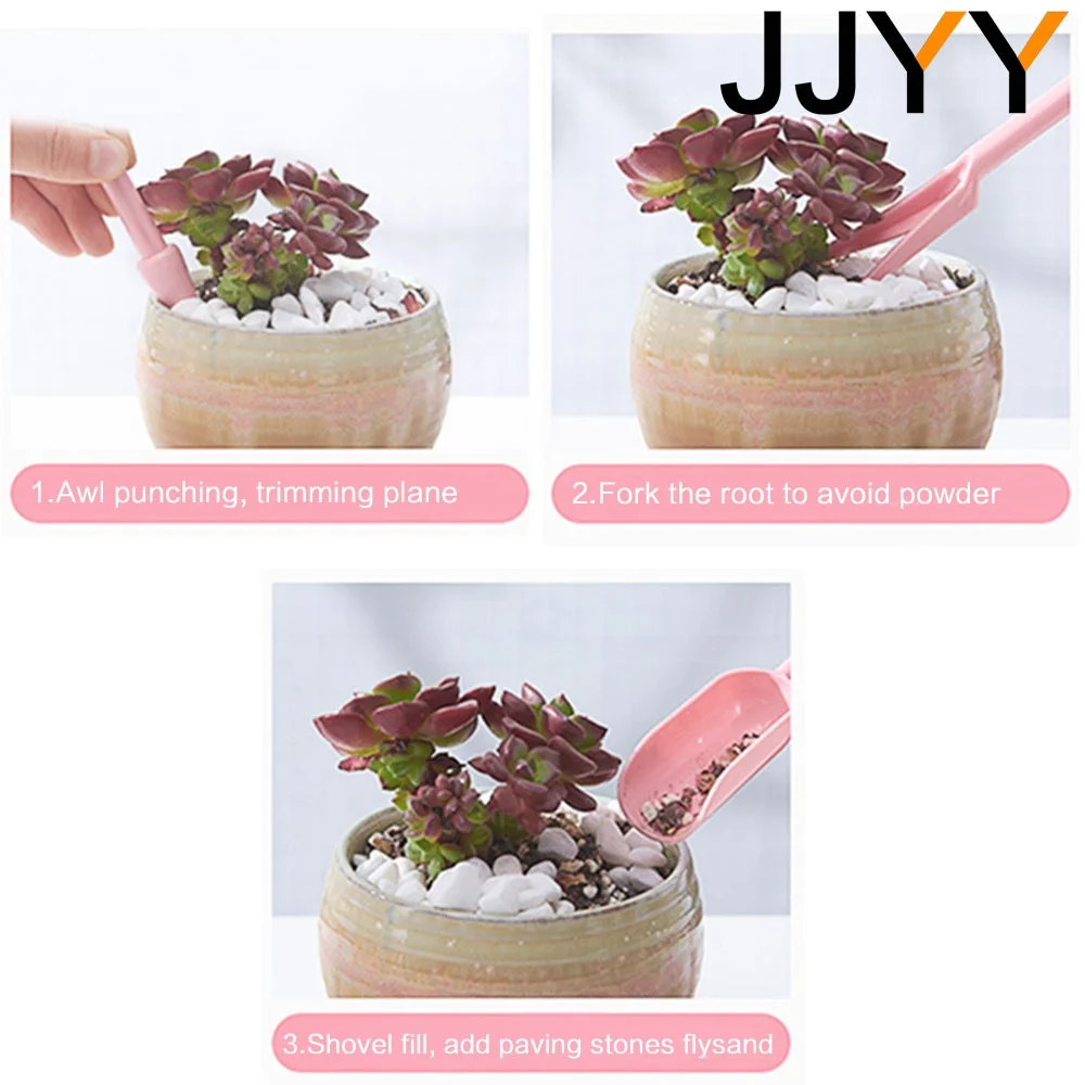 4Pcs Mini Succulent Planter Ac - огляд і ціна Gardening Tools Green