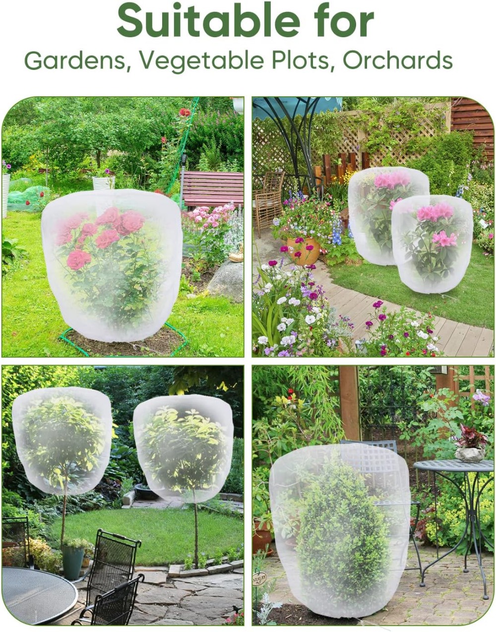 Bird Netting for Garden Protec - огляд і ціна Garden Netting Cover
