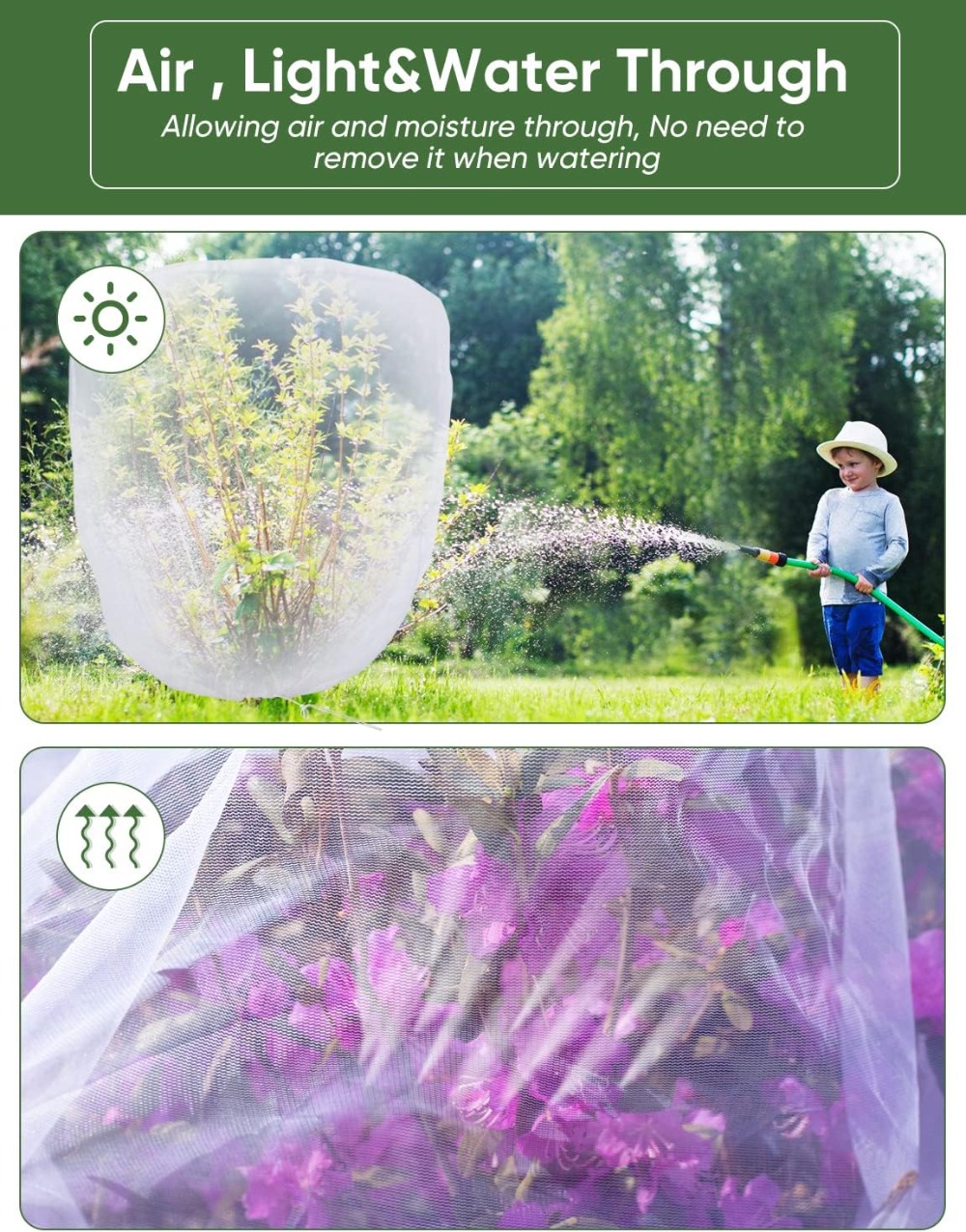 Bird Netting for Garden Protec - огляд і ціна Garden Netting Cover