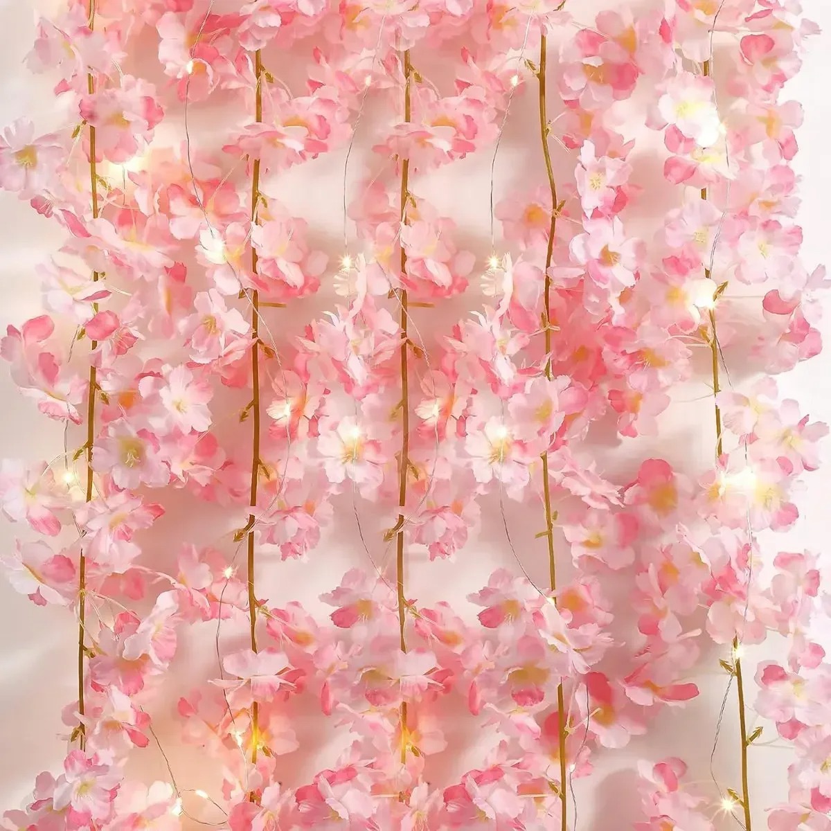 180CM Pink Artificial Flowers  - огляд і ціна Gardening Tools Pink