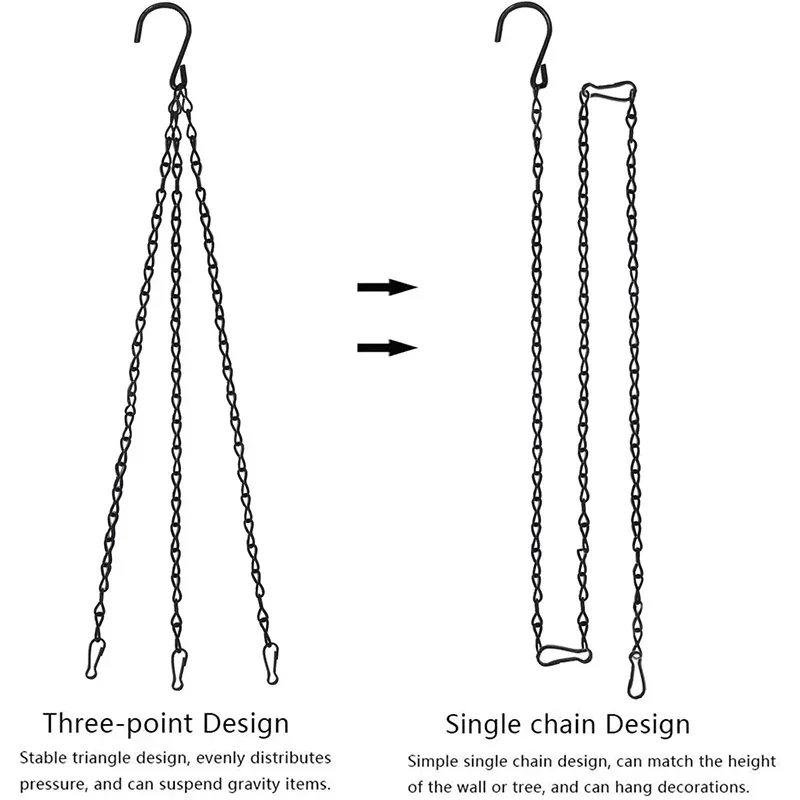 1pc 40cm Garden Basket Hanging - огляд і ціна Gardening Tools Basket