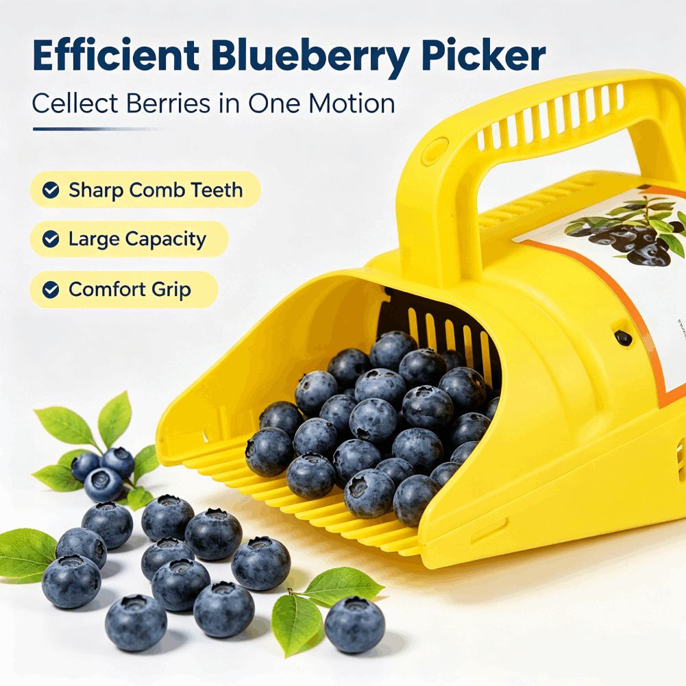 Blueberry Picker Rake | Effici - огляд і ціна Gardening Tools Basket