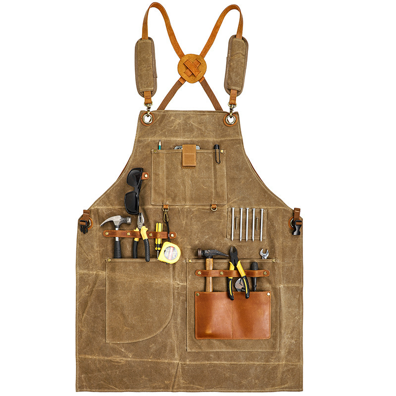 Heavy Industry Waxed Canvas Ap - огляд і ціна Gardening Tools Logo