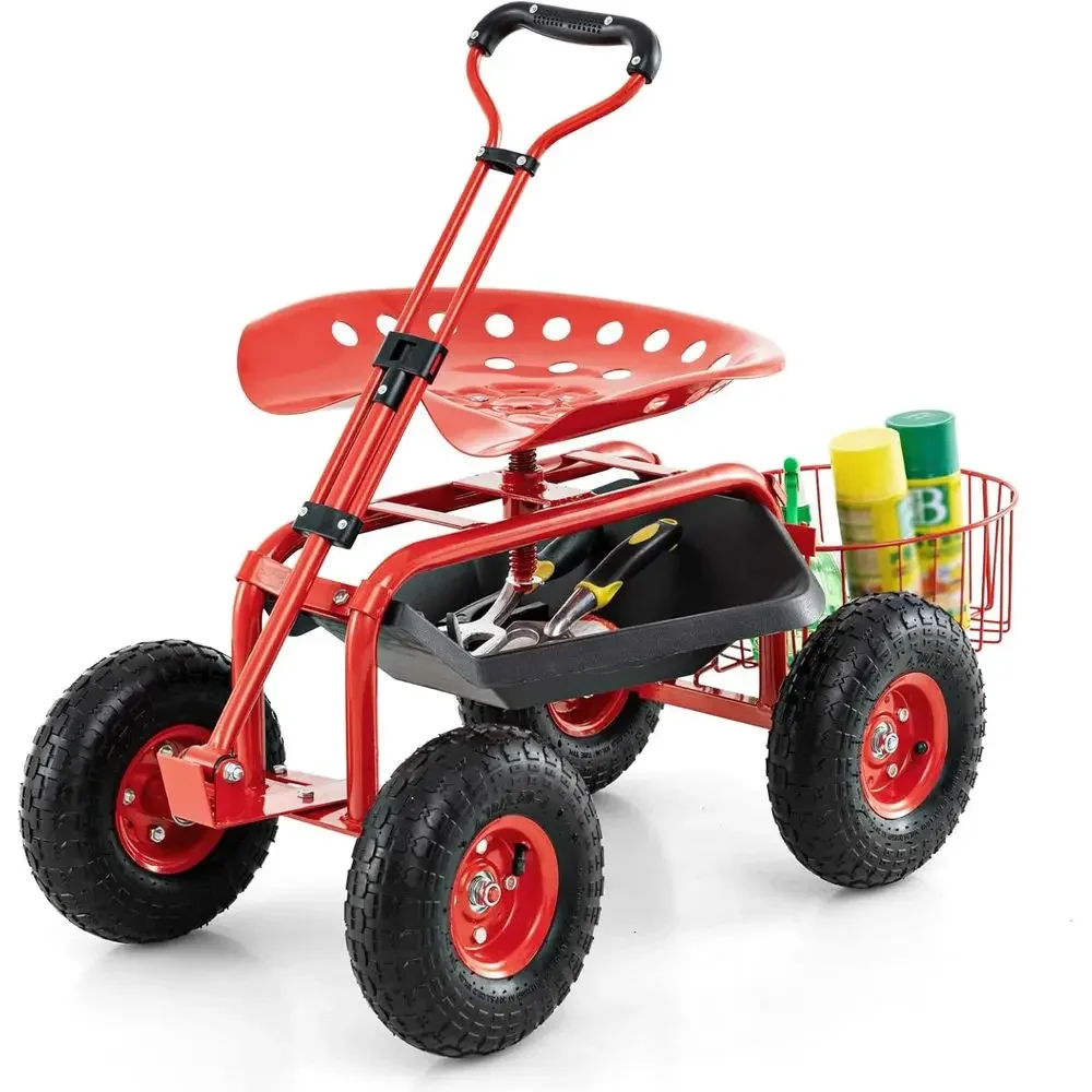 Adjustable Garden Cart with Sw - огляд і ціна Gardening Tools Basket