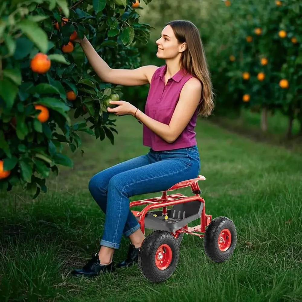 Adjustable Garden Cart with Sw - огляд і ціна Gardening Tools Basket
