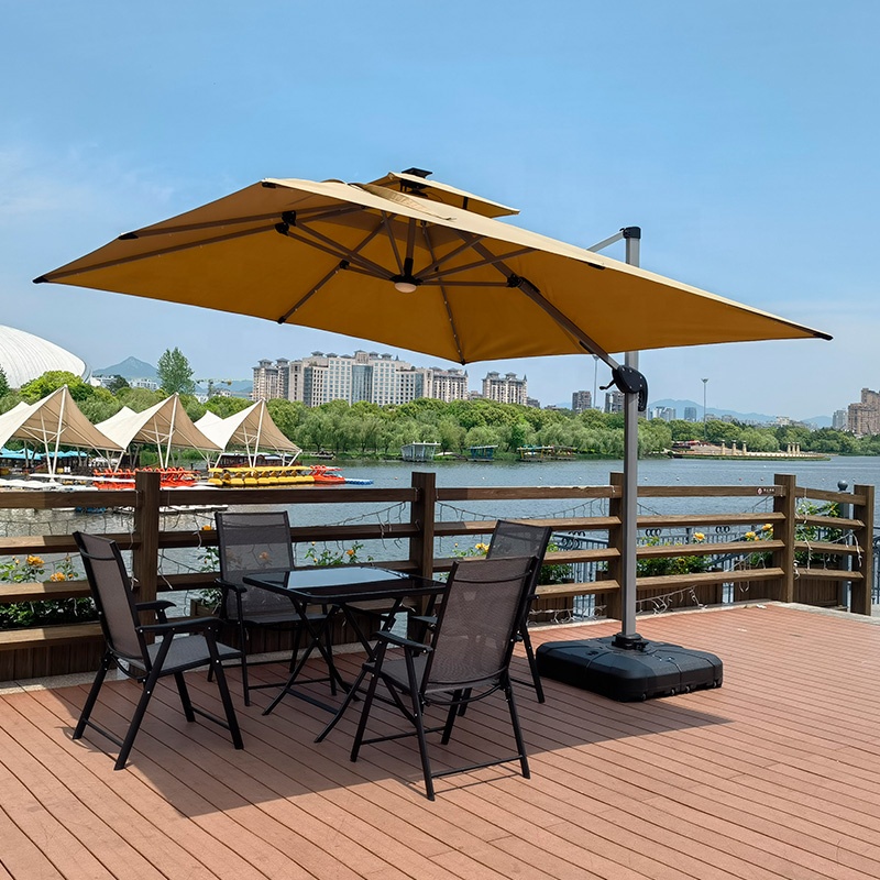 L  Big Size Cantilever Parasol - огляд і ціна Gardening Tools Logo