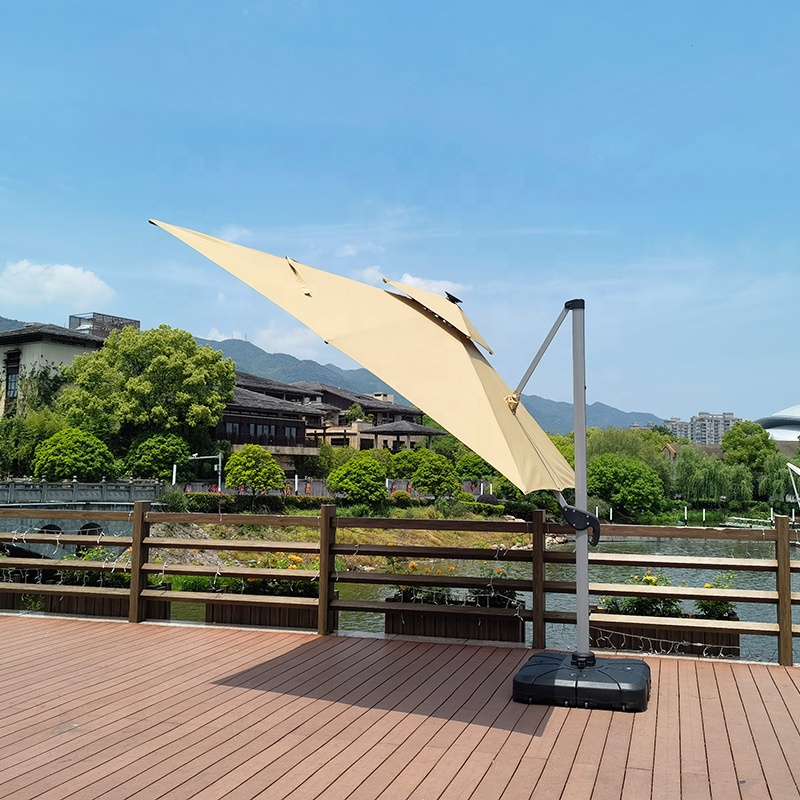 L  Big Size Cantilever Parasol - огляд і ціна Gardening Tools Logo