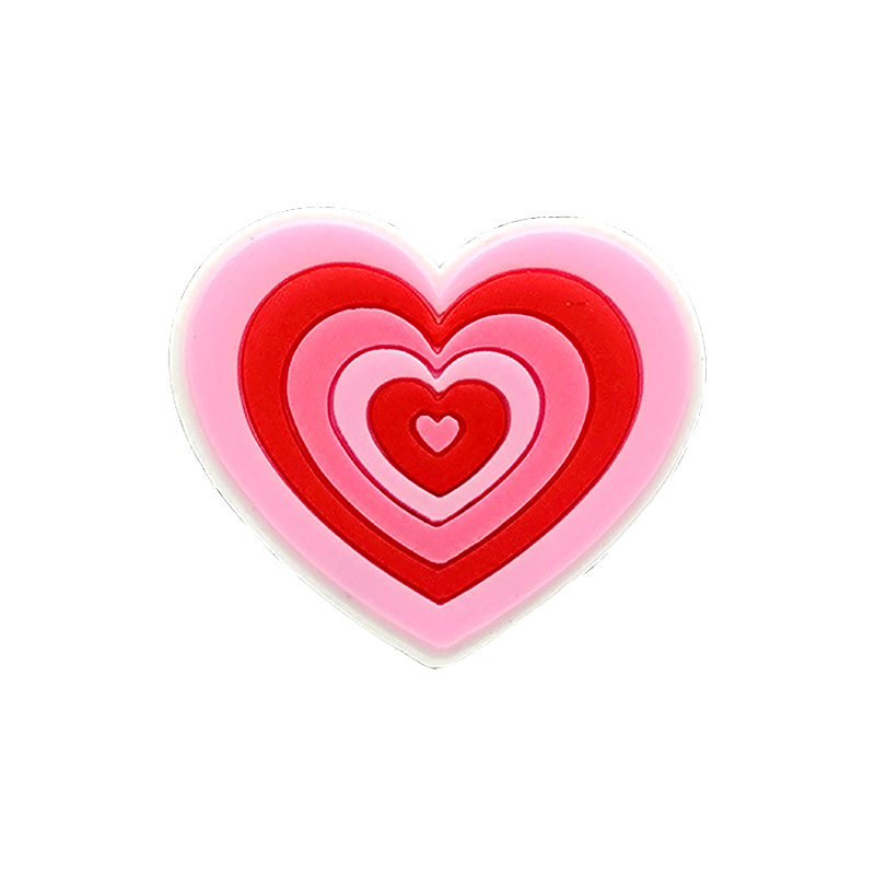 1pcs Heart Shoe Charms Rainbow - огляд і ціна Gardening Tools Pink