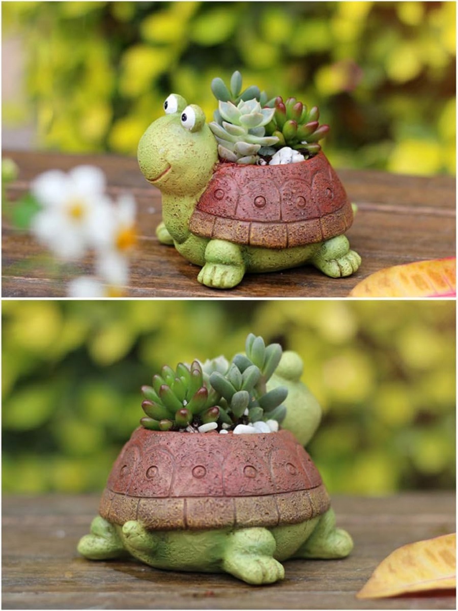 Cute Turtle Planter Succulent  - огляд і ціна Gardening Tools Cute