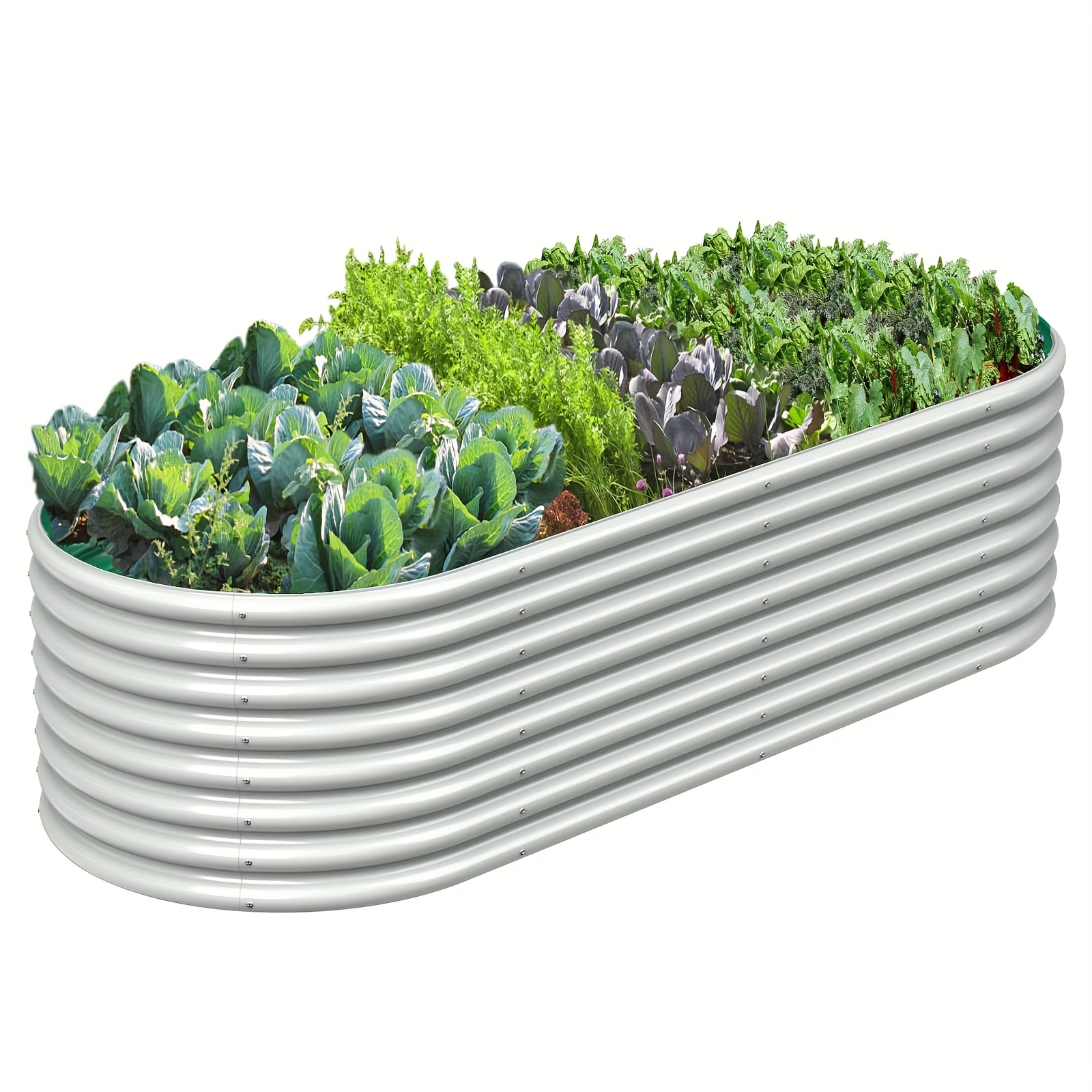 Outdoor Metal Planter Raised G - огляд і ціна Gardening Tools Vegetables