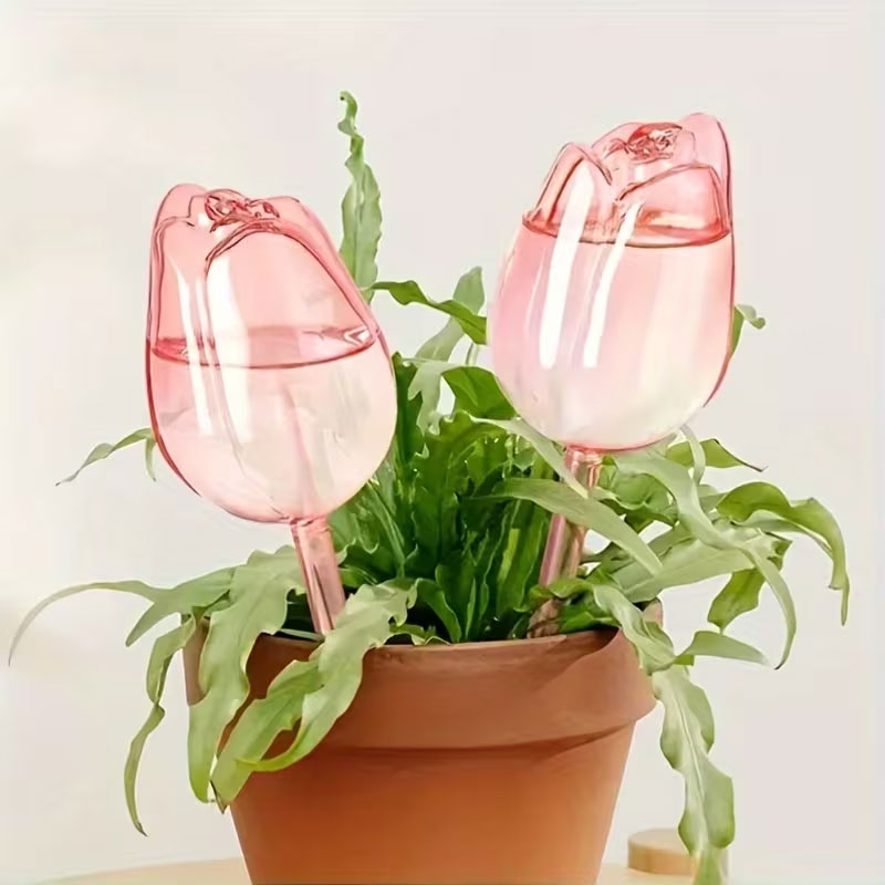 3 Pink Tulip Irrigation Balls  - огляд і ціна Gardening Tools Pink
