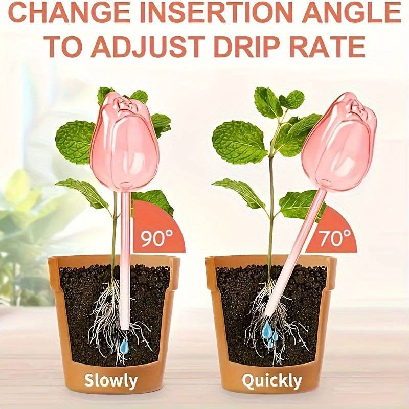 3 Pink Tulip Irrigation Balls  - огляд і ціна Gardening Tools Pink