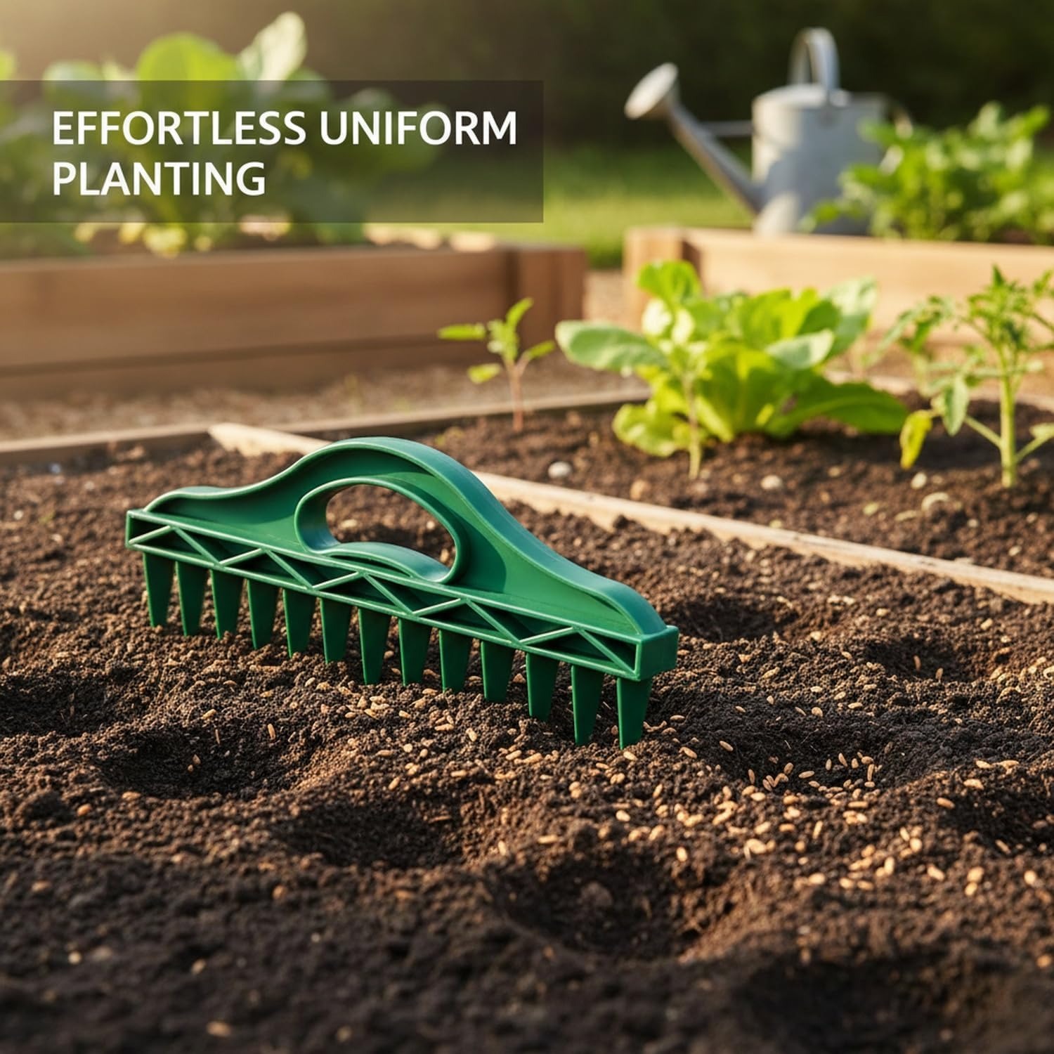 Manual Seed Spacing Tool with  - огляд і ціна Gardening Tools Green