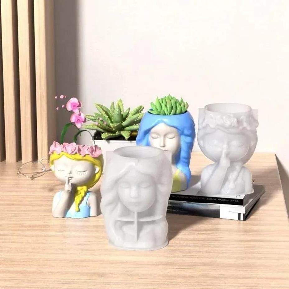 1 Pcs Silicone Mold 3D Cute Gi - огляд і ціна Gardening Tools Cute