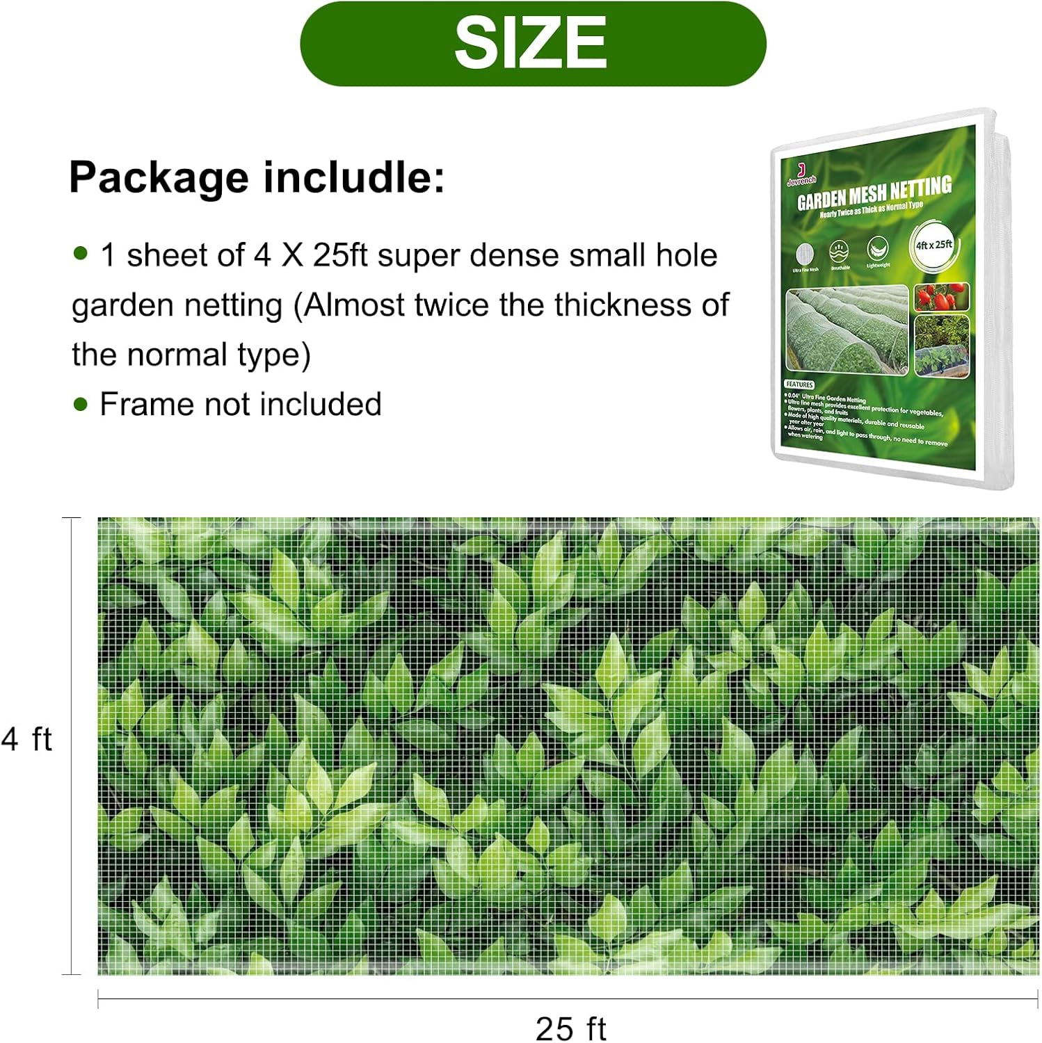Garden Netting, Durable Ultra  - огляд і ціна Garden Netting Cover
