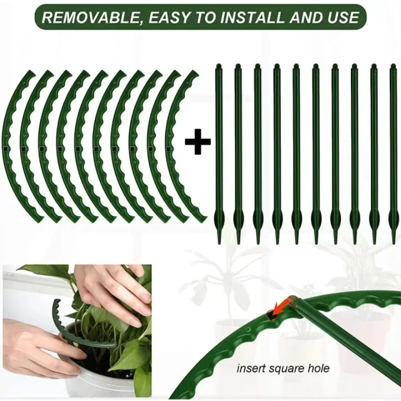 Garden Plant Support Cage Plie - огляд і ціна Gardening Tools Green