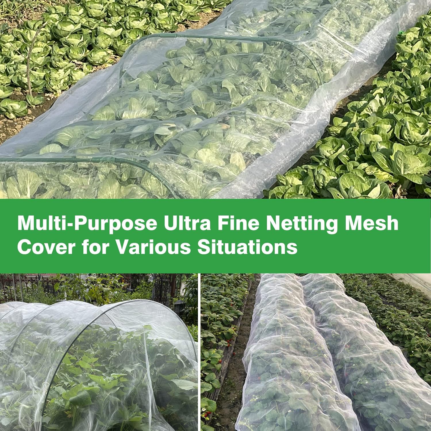 Ultra Fine Garden Netting 4'x1 - огляд і ціна Garden Netting Cover