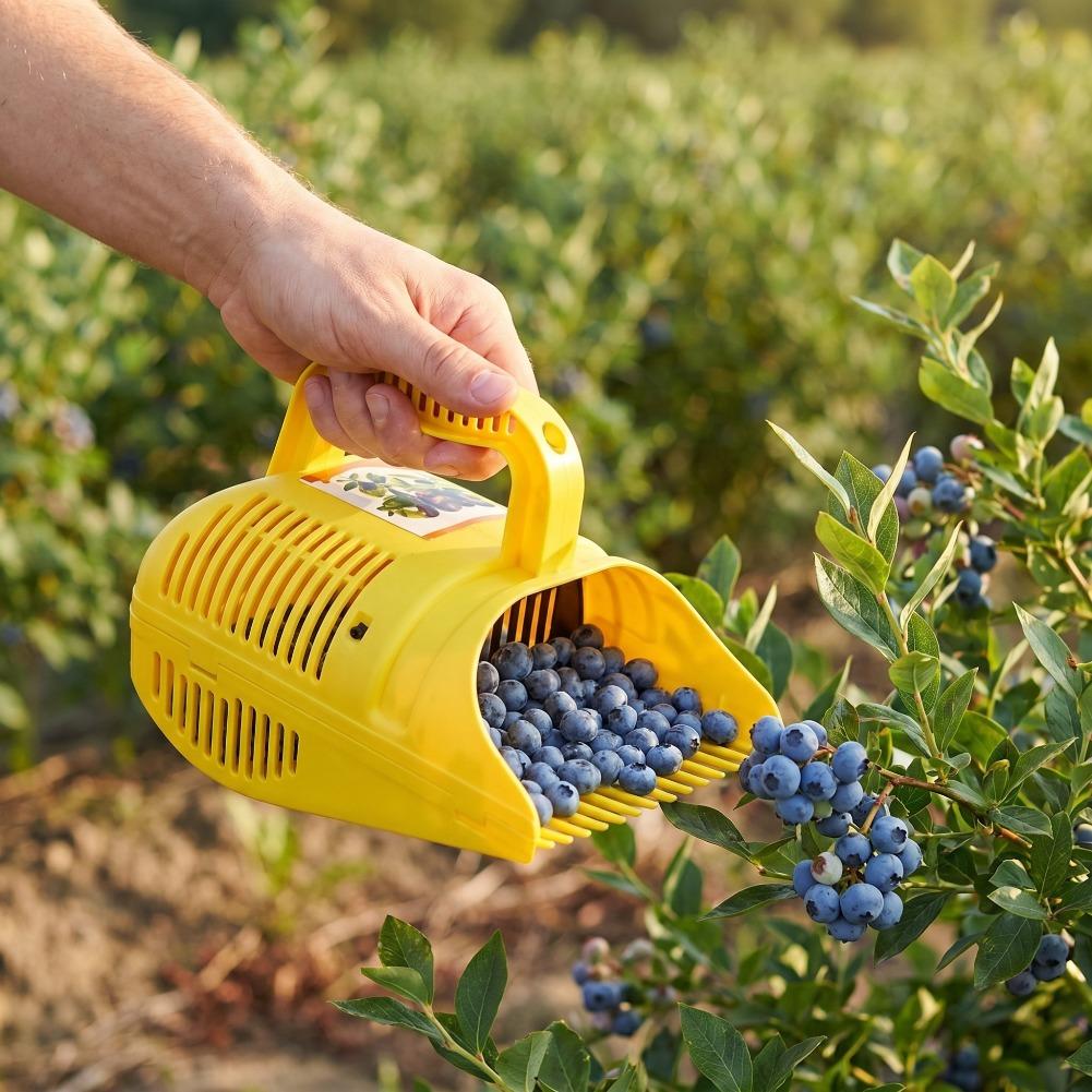 Portable Blueberry Picker Tool - огляд і ціна Gardening Tools Basket