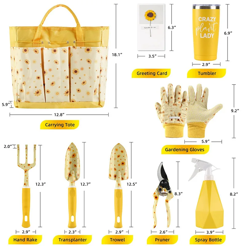 Durable Garden Tool Set Ladies - огляд і ціна Gardening Tools Cute