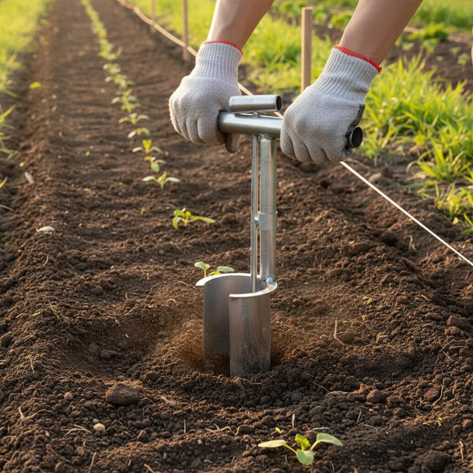 Vegetable Transplanting Tool A - огляд і ціна Gardening Tools Vegetables