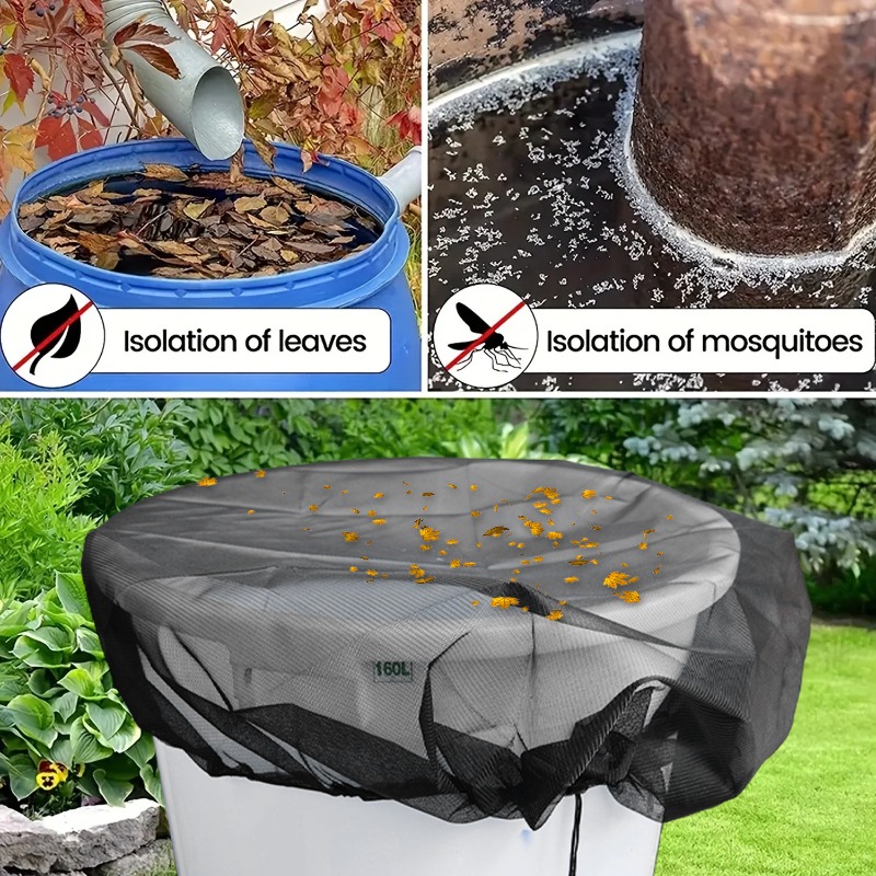 120cm Rain Barrel Mesh Cover W - огляд і ціна Garden Netting Cover
