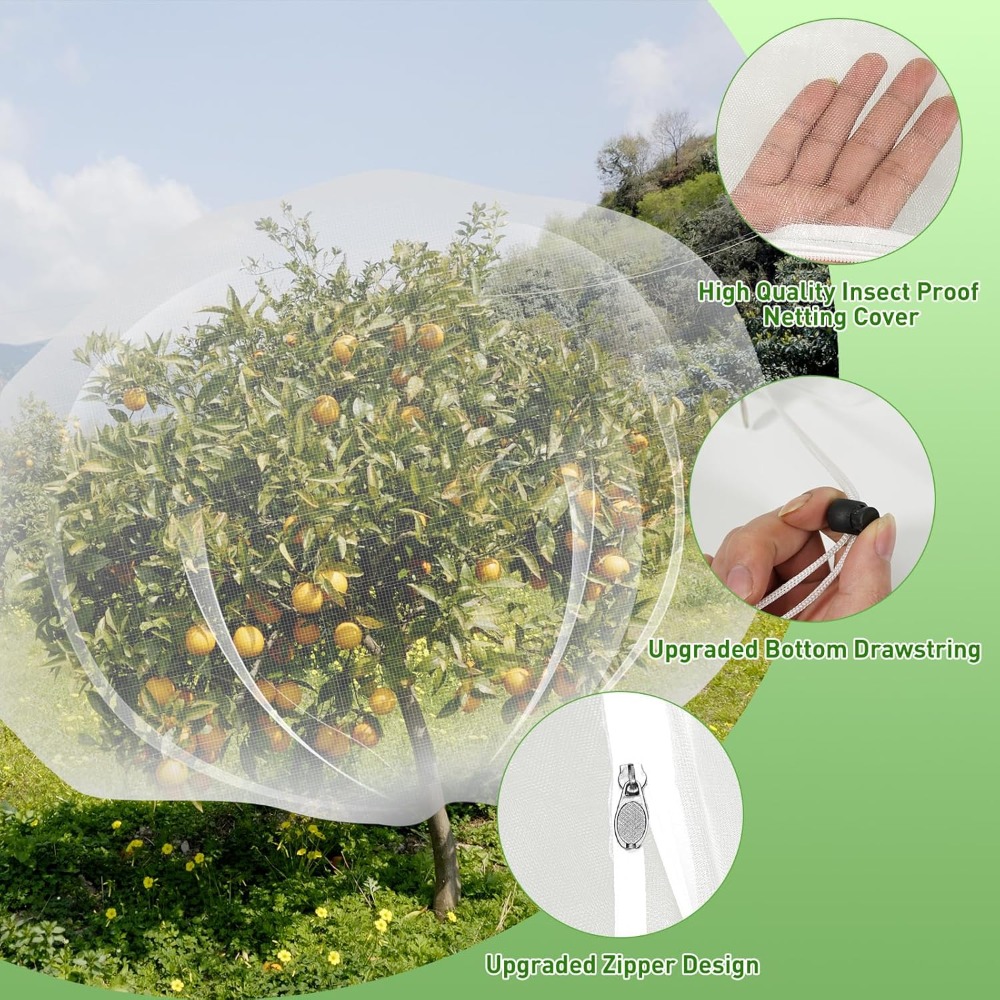 2PCS Large Fruit Tree Netting  - огляд і ціна Garden Netting Cover