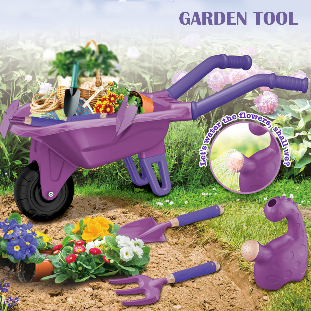 Gardening Tool Set Toys for ki - огляд і ціна Gardening Tools Kids Set