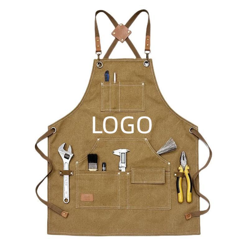 Canvas Apron With Multiple Poc - огляд і ціна Gardening Tools Logo
