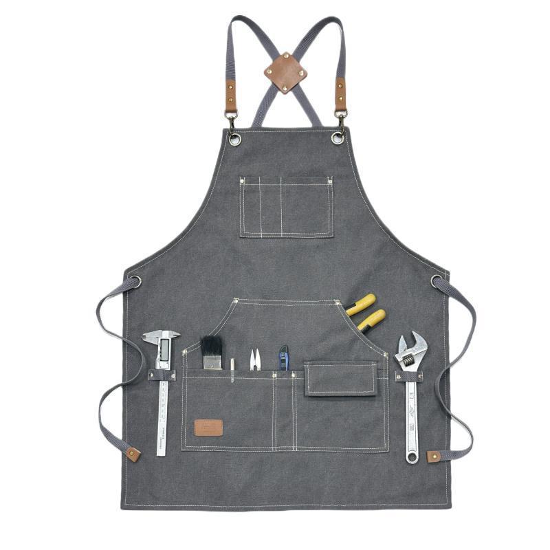 Canvas Apron With Multiple Poc - огляд і ціна Gardening Tools Logo