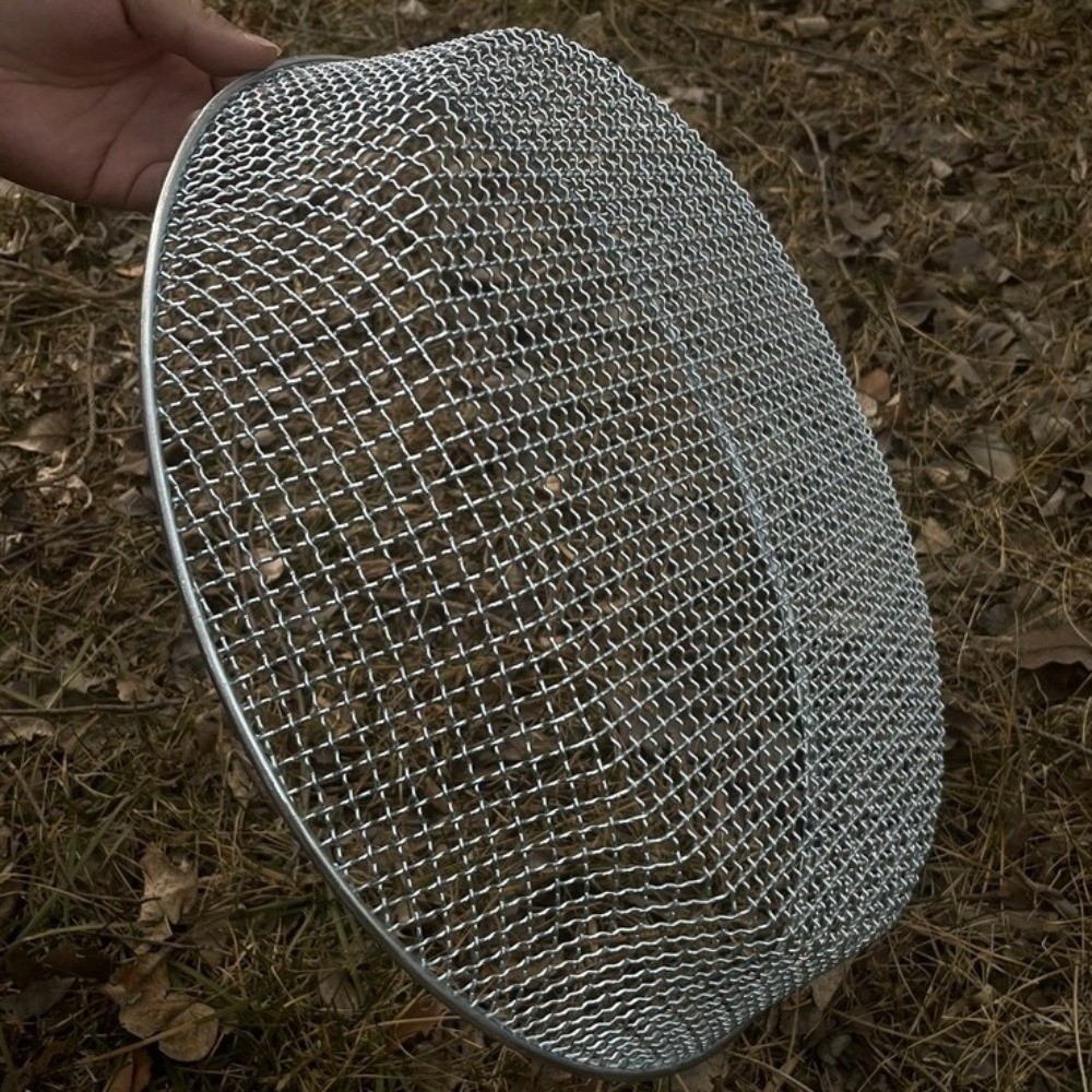 4/6/8 MM Garden Soil Sifter Me - огляд і ціна Gardening Tools Basket