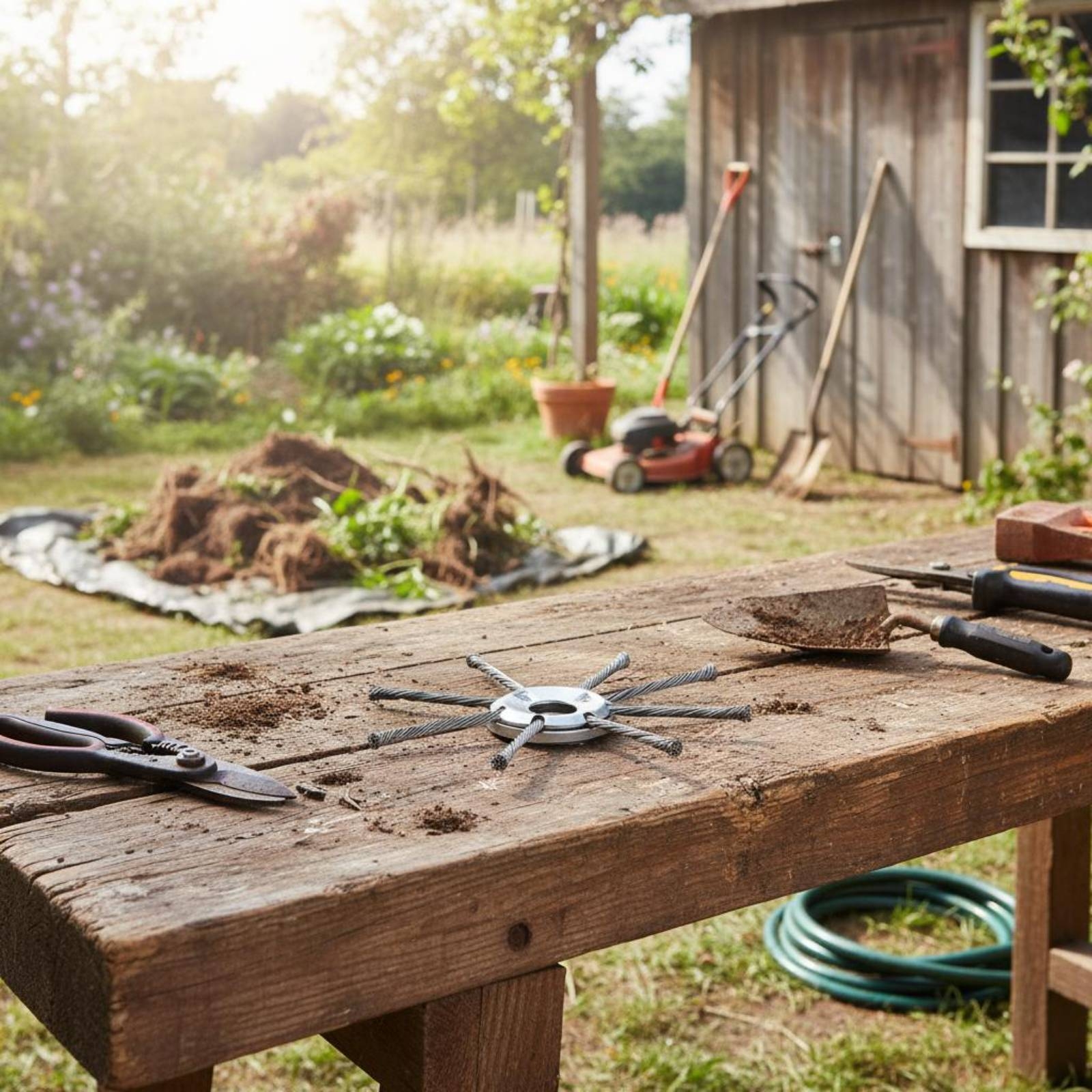 Steel Wire Vegetation Cutter D - огляд і ціна Gardening Tools Vegetables