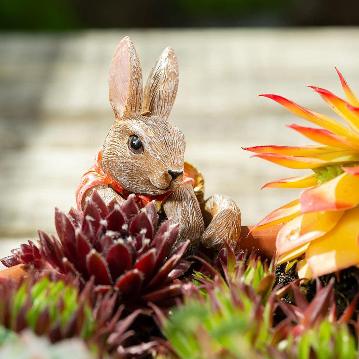 Cute Resin Rabbit Flower Pot H - огляд і ціна Gardening Tools Cute