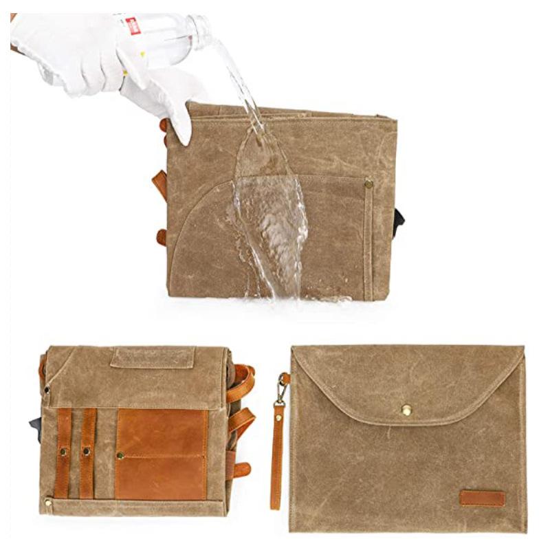 Men Canvas Apron Multifunction - огляд і ціна Gardening Tools Logo