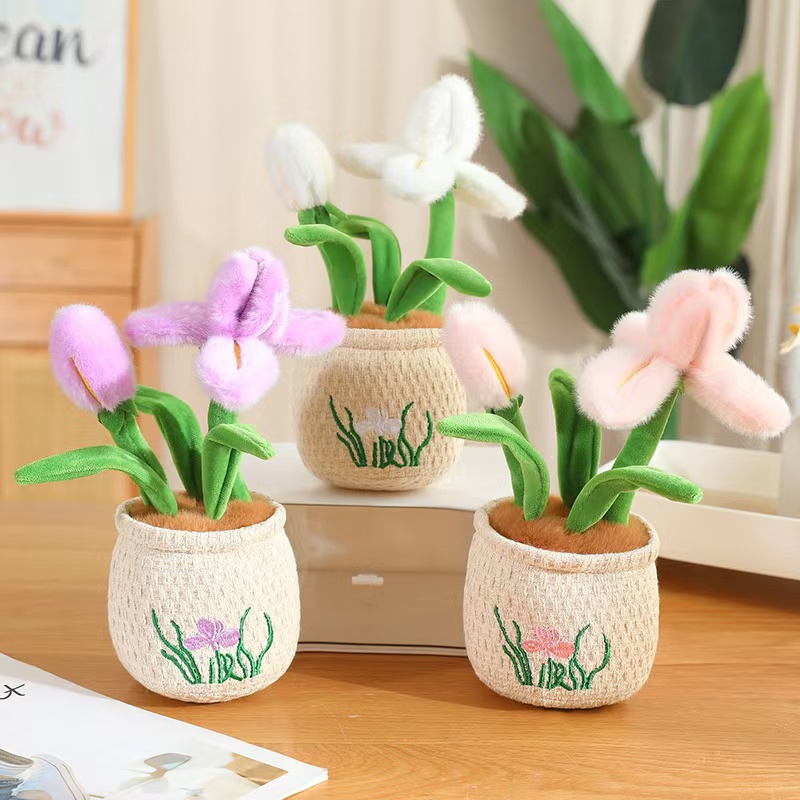 Kawaii Plush Potted Flower Toy - огляд і ціна Gardening Tools Cute
