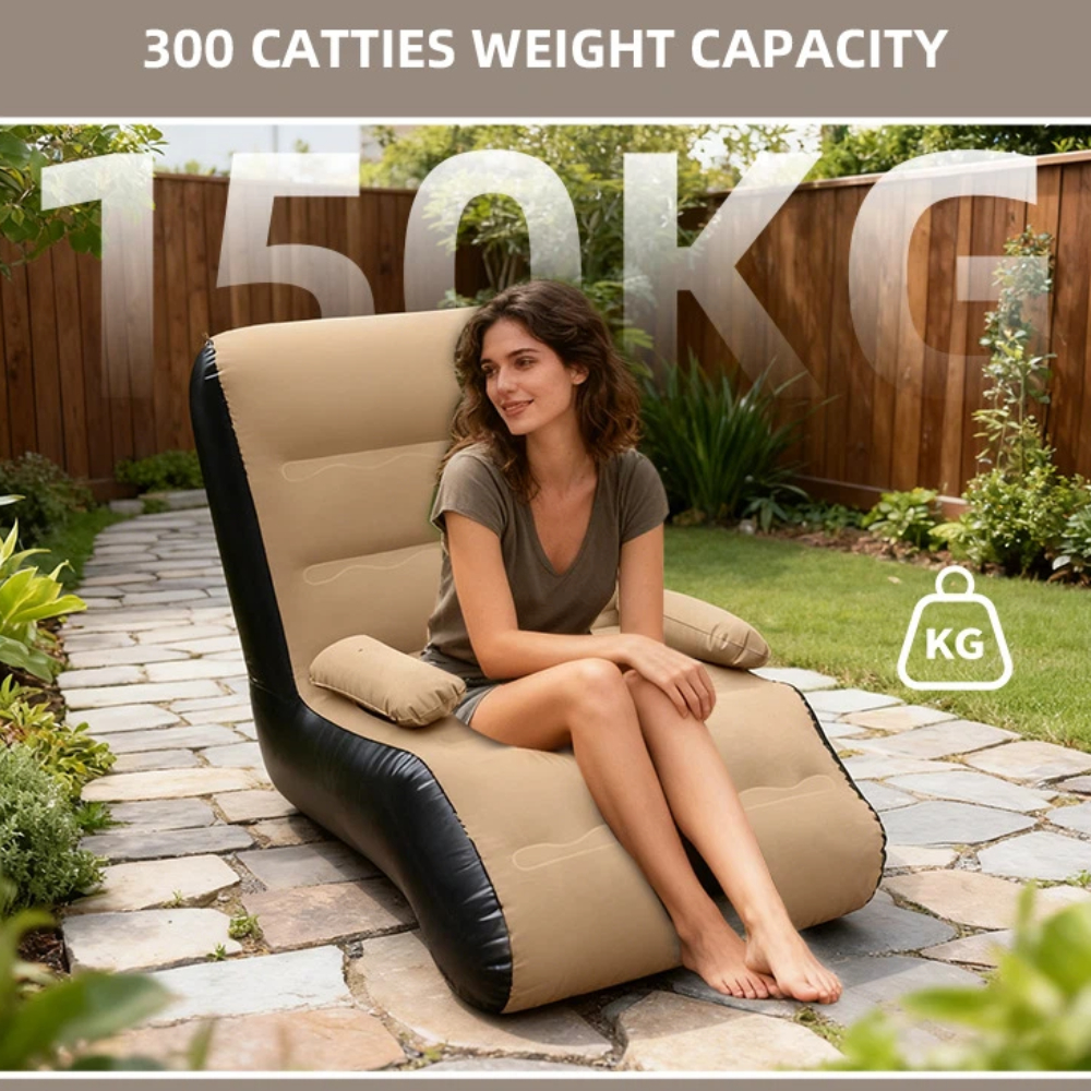 Inflatable Lounger Sofa with S - огляд і ціна Grow Bags