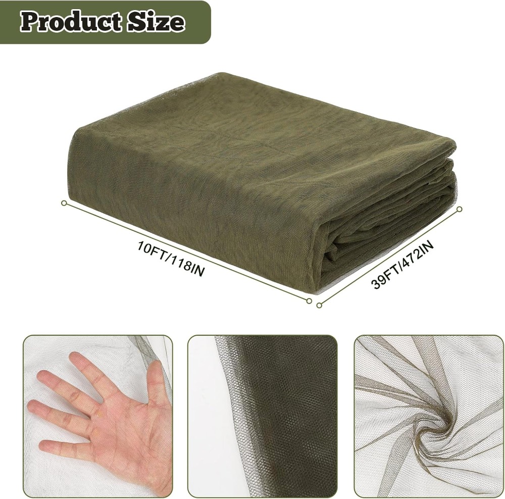 39x10ft Mosquito Netting for G - огляд і ціна Garden Netting Cover