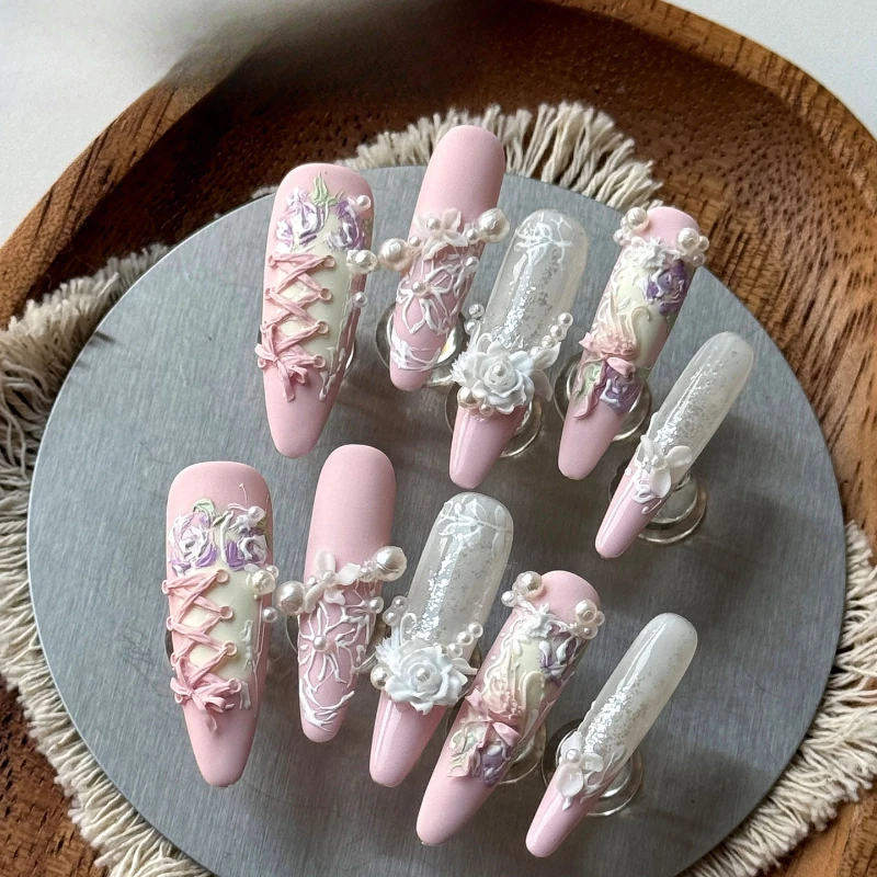 Nail Art Wearing Nail Three-di - огляд і ціна Gardening Tools Pink