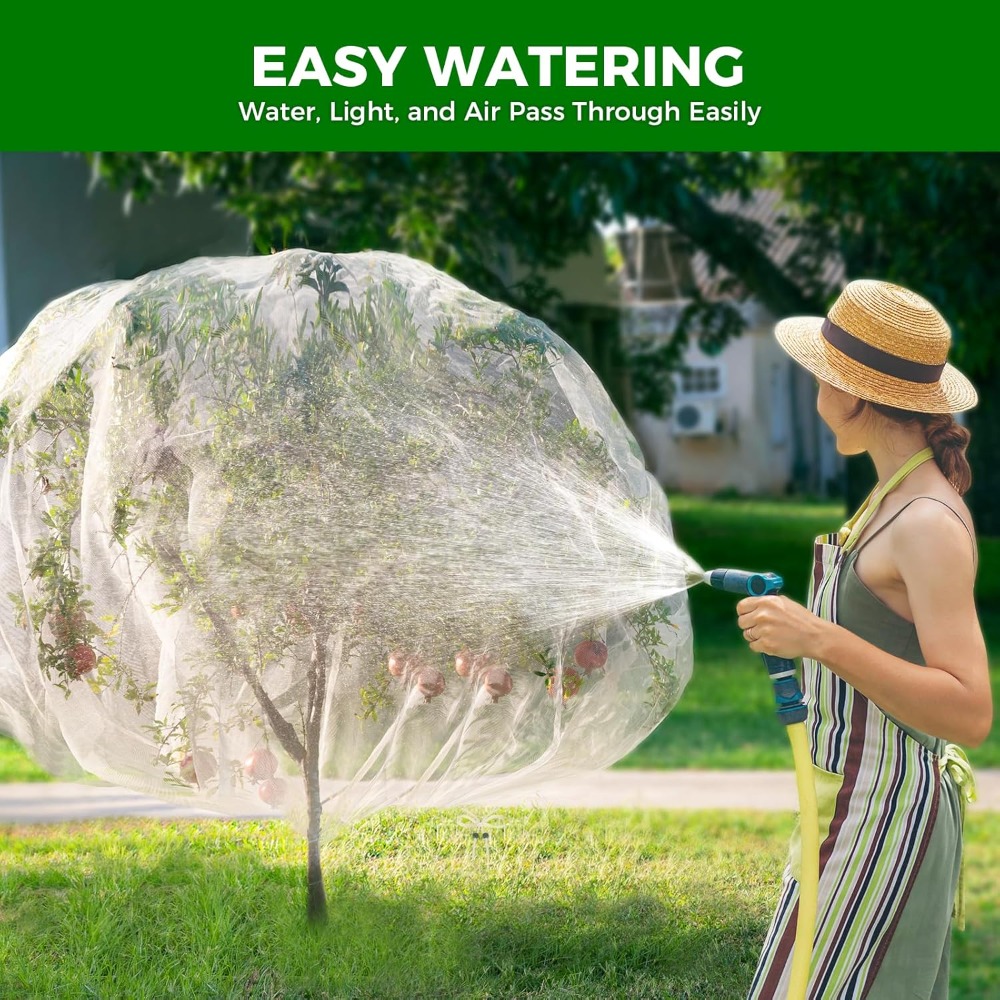 8x8ft Fruit Tree Netting with  - огляд і ціна Garden Netting Cover