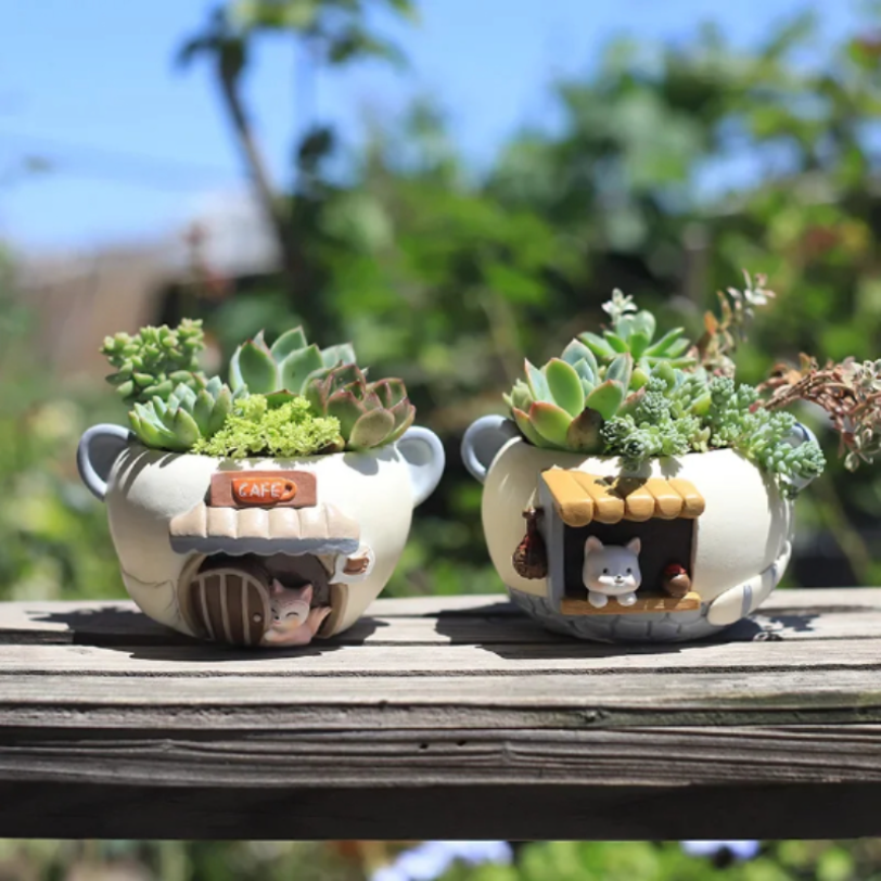 Small Flower Pot Creative Cute - огляд і ціна Gardening Tools Cute