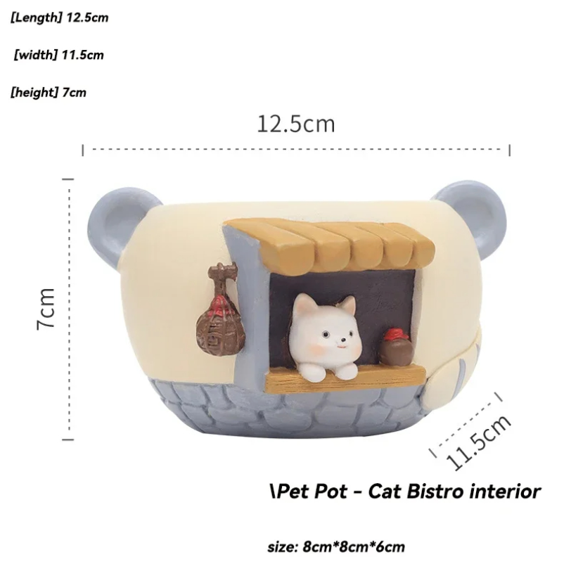 Small Flower Pot Creative Cute - огляд і ціна Gardening Tools Cute